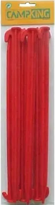 Image de Campking Piquets de tente en plastique 6 pcs 30Cm