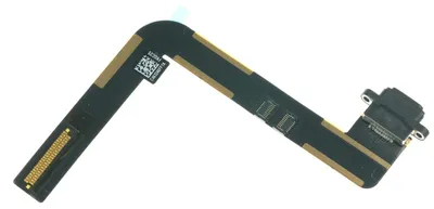 Produktbild von Apple iPad (5. Gen) Lighning Docking Lade Buchse Flex, schwarz