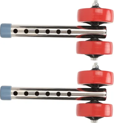 Produktbild von Walker-Räder,Walker-Räder Ersatz-Kit,Universal Walker-Räder,Edelstahl Walker-Räder,Einstellbare Walker-Räder,Ersatz Walker-Räder