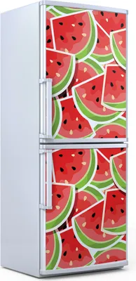 Produktbild von Kühlschrankdekoration 70x180 cm Aufkleber auf dem Kühlschrank - Wassermelone Frucht