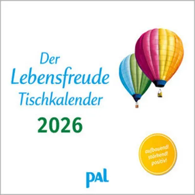 Produktbild von Der Lebensfreude-Tischkalender 2026