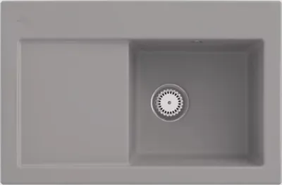 Produktbild von Villeroy & Boch Keramikspüle 671401KD, Subway 45 Einbauspüle - inkl.
