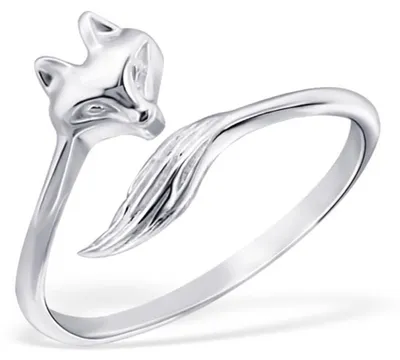 Produktbild von Fuchs Ring: offener Damenring aus Silber 925 53 (16.8 mm Ø)