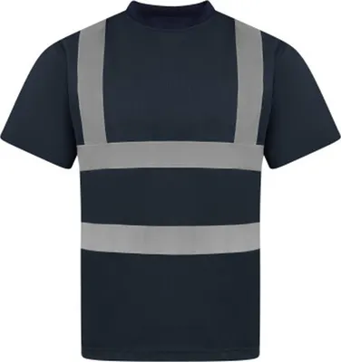 Immagine prodotto di Korntex KXS | Maglietta da lavoro Hi-Viz da uomo EN ISO 20471 - Colore: Navy - Taglia: S