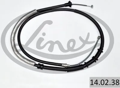 Produktbild von LINEX Handbremsseil 14.02.38 Links für FIAT GRANDE PUNTO (199) 1673/1372mm
