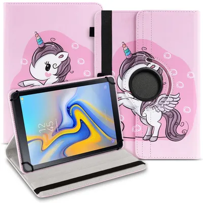 Produktbild von Tablet Hülle für Samsung Galaxy Tab A 10.5 Tasche Schutzhülle Case Cover DrehbarFarben:Motiv 13
