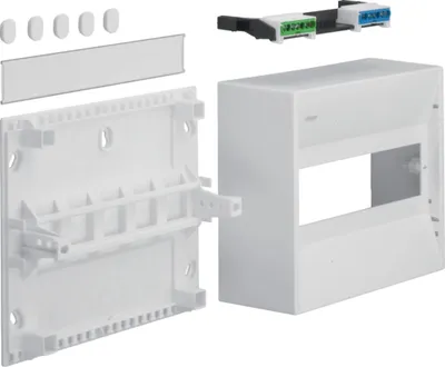 Image de Hager Mini-distributeur, Gamma, 10PLE, IP30, 1xPE, 1xN, 1 pièce.