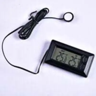 Produktbild von Auto-Innen- und Außenthermometer, LCD-Digitaldisplay-Thermometer mit 1,5 m Kabel