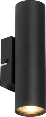 Produktbild von Moderne Smarte Wandleuchte Schwarz inkl 2 WiFi GU10 Jeana