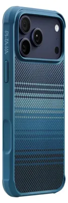 Obrázok produktu pre Pitaka KI1703MGP, Ochranný obal, Apple, iPhone 17 Pro, 16 cm (6.3"), Modrá