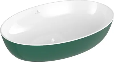Immagine prodotto di Vasque à poser Villeroy & Boch Artis, ovale, sans trop-plein, 610x410mm, 419861BCS7, 419861BCS7