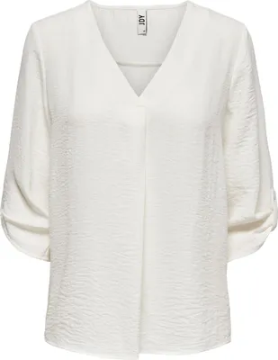 Image de Femme JDY Chemise Longue Blouse Manches 3/4 JDYDIVYA Tunique Loisir | 36