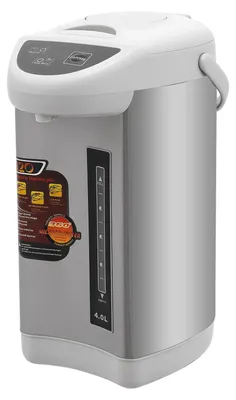 Obrázek produktu pro Elektrický ohřívač vody – varná konvice 4 l – 750 W – nerezová ocel 304 – termostat 90 °C – 20 x 38 cm – stříbrná