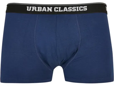 Produktbild von Urban Classics Organic Boxer Shorts 3-Pack – Herren Boxershorts aus Bio-Baumwoll