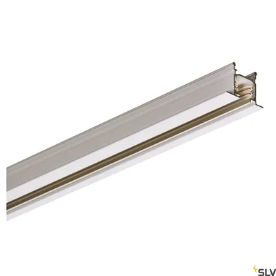 Produktbild von SLV 1001531 EUTRAC 3-Phasen Einbauschiene verkehrsweiss 2m