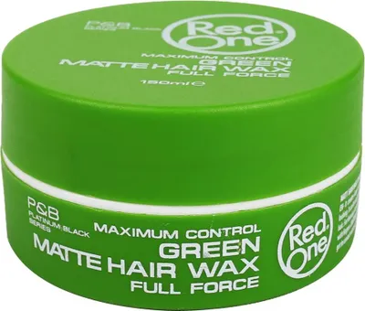 Produktbild von RedOne Green Matt Haarwachs für Herren – Starker Halt & Natürliches Matt-Finish – 150 ml