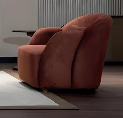 Immagine prodotto di Poltrona Club Sedia reclinabile Lounge Chair Comfort Moderno Elegante