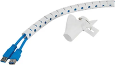 Produktbild von Neomounts ADS06-141WH Kabelspirale - für 1-4 Kabel - universal