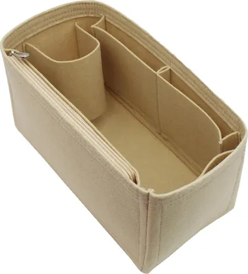 Immagine prodotto di Inserto organizzatore per borsa Speedy25 30 35 Storage con scomparti multipli, stereotipo, tipo feltro (16 x 33 x 17 cm)