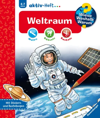 Produktbild von Wieso? Weshalb? Warum? aktiv-Heft: Weltraum