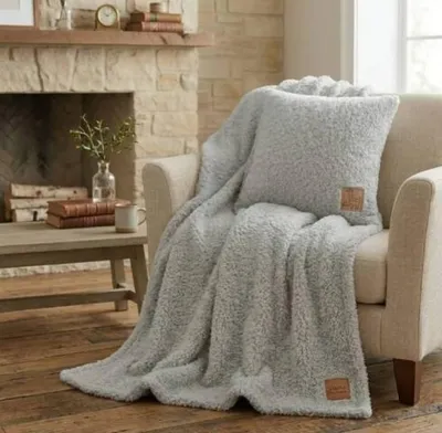Produktbild von Sherpa Decke 150/200 Lama Grau