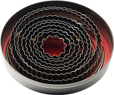 Produktbild von Ausstechformen, oval, gewellt