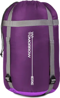 Obrázok produktu pre Kde zajtra Ultraľahký spací vak vonkajší letný spací vak kempovanie festival cestovanie 3-4 ročné obdobia mumiový spací vak malé balenie 220x80x50 cm