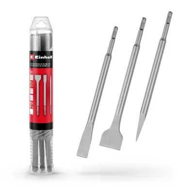 Immagine prodotto di Set di scalpelli EINHELL SDS-Plus 247200, 250 mm, 3 pezzi