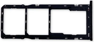 Immagine prodotto di Supporto per scheda SIM per Samsung Galaxy A20s Nero Micro SD Tray Ricambio Accessori