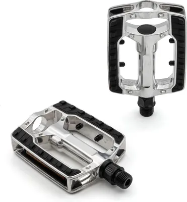 Produktbild von Chirp Komfort Anti-Rutsch Pedale silber aluminium