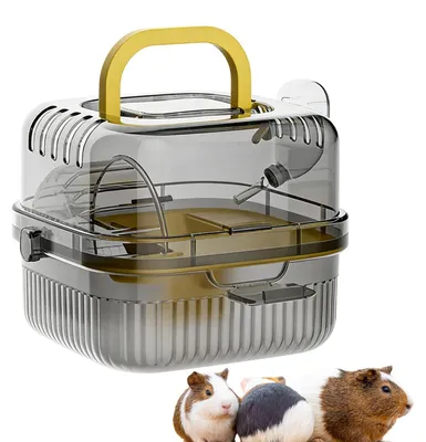 Produktbild von Tragbarer Transportkäfig für Nagetiere mit zwei Ebenen