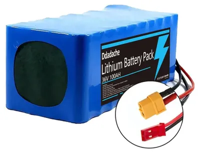Zdjęcie produktu dla Akumulator, pojemność 100000 mAh, kompatybilność 36V, złącza XT60-JST