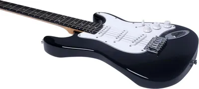 Imagen del producto de Eko Guitars, guitarra eléctrica GEE ST100-BLK, color
