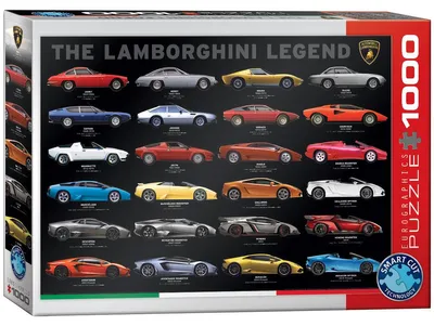 Obrázok produktu pre Puzzle 1000 The Lamborghini Legend 6000-0822