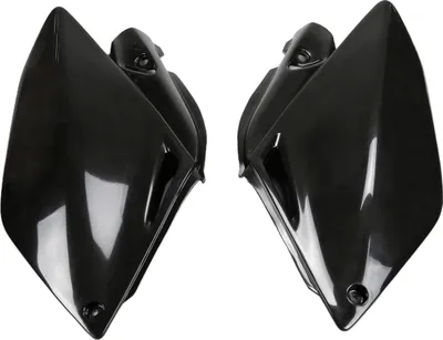 Produktbild von Seitenverkleidung UFO PLAST Verkleidung 2-teilig für Honda CRF R 250 ccm Bj. 2006 - 2009, Farbe:schwarz