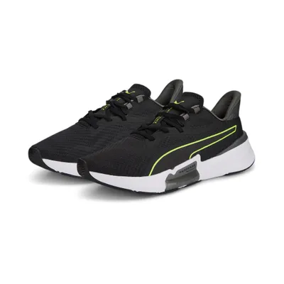 Produktbild von Puma PWRFRAME Trainingsschuhe Herren schwarz neongelb Gr 45