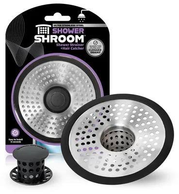 Zdjęcie produktu dla ShowerShroom SHSULT755 – ultranowoczesny filtr do włosów w prysznicu, ochrona odpływu