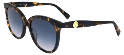 Image de Lunettes de soleil pour femme Longchamp LO731S Havana blue 54/19/145