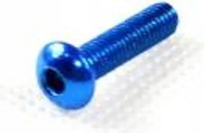 Produktbild von M6x20 Blaue Windschildverkleidungsschraube - Motorrad Tuning Neu Amparts