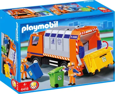 Produktbild von PLAYMOBIL® - Stadtleben Aktion - Müllabfuhr, 4418