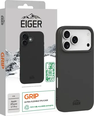 Produktbild von Eiger Grip Case iPhone 17 Pro schwarz