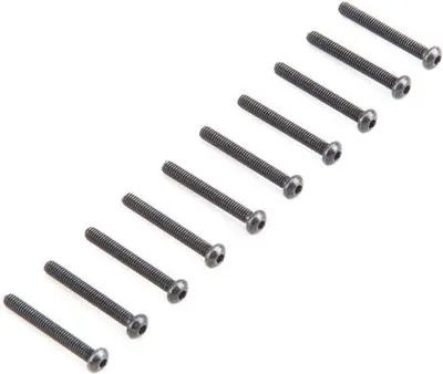 Produktbild von Losi Button Head Screws M2.5x 20mm (10)