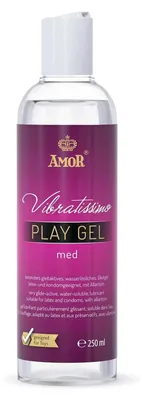 Vibratissimo Vibratissimo Play Gel Med 250 ml | Dermocompatibile | Gel Lu – immagine 1