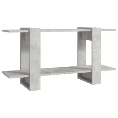 Immagine prodotto di Libreria in cemento grigio 100x30x51 cm materiale a base di legno