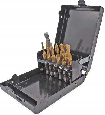 Produktbild von SilverTools HSS M3-M10 Gewindebohrer-Set Bohren & Gewindeschneiden