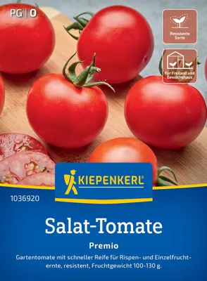Produktbild von Kiepenkerl Salattomatensamen Premio F1 Solanum lycopersicum 7 Pflanzen