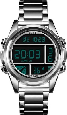 Image de Montre Digitale SKMEI ME-23802 Argenté pour Homme KP23802