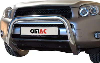 Image de Pare-Buffle Avant Pour Toyota RAV4 2006-2010 en Acier Inoxy Argent