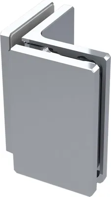 Produktbild von Colcom Winkelverbinder 90 Grad Glas Glas TK 45kg, Messing verchromt poliert