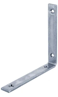 Zdjęcie produktu dla Alberts 823894 Kątownik, wąski, ocynkowany na niebiesko, 140 x 140 x 20 mm, zestaw 20 szt